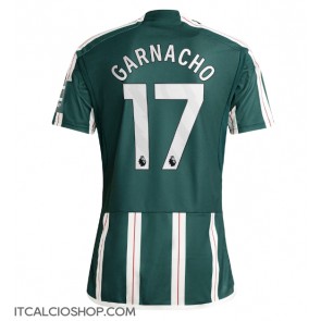 Manchester United Alejandro Garnacho #17 Seconda Maglia 2023-24 Manica Corta